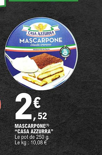 mascarpone "casa azzurra"