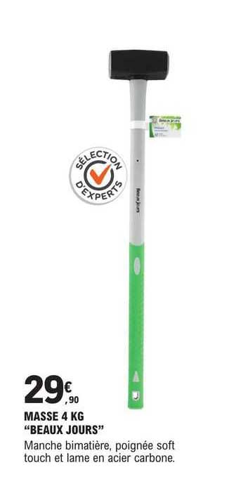 masse 4kg "beaux jours"