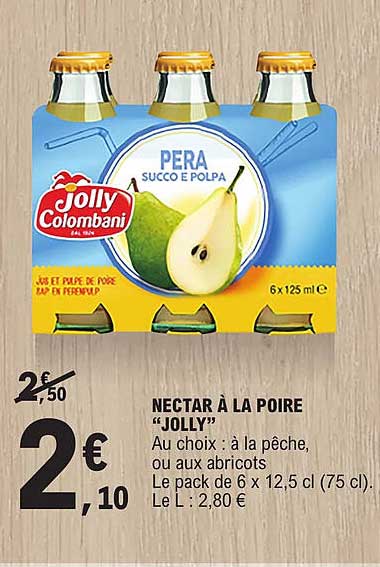 Nectar à La Poire "jolly"