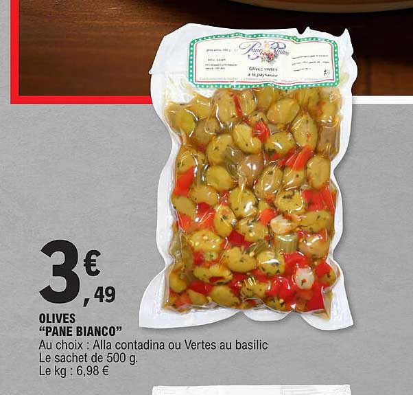 Olives "pane Bianco"