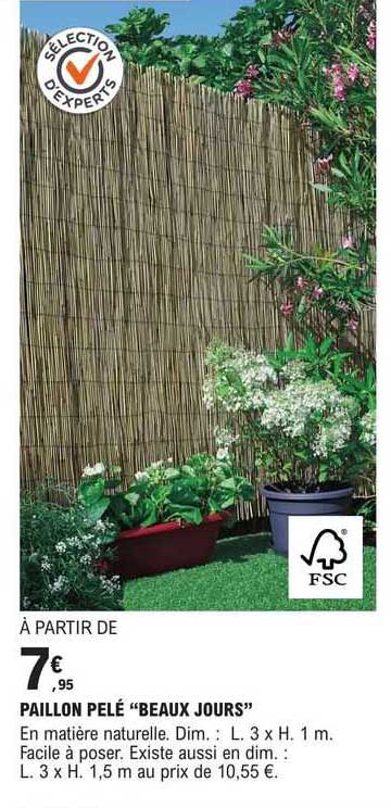 paillon pelé "beaux jours"