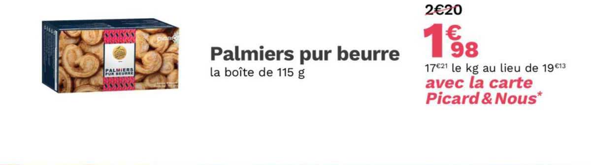 Palmiers Pur Beurre