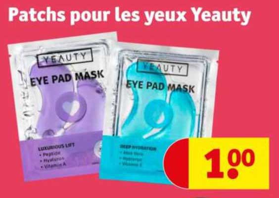 patchs pour les yeux yeauty