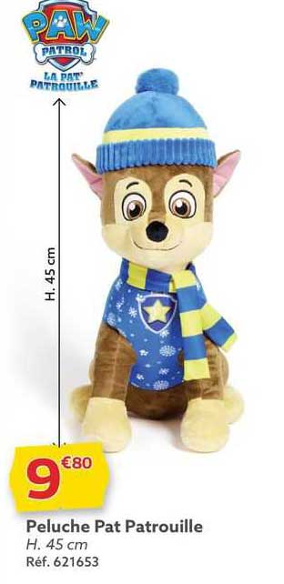 peluche pat patrouille