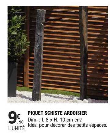 piquet schiste ardoisier