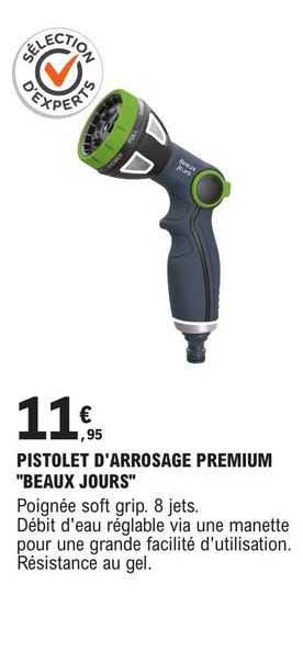 pistolet d'arrosage premium "beaux jours"