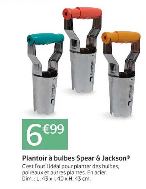 plantoir à bulbes spear & jackson