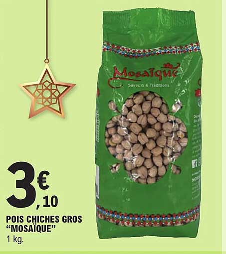 Pois Chiches Gros "mosaïque"