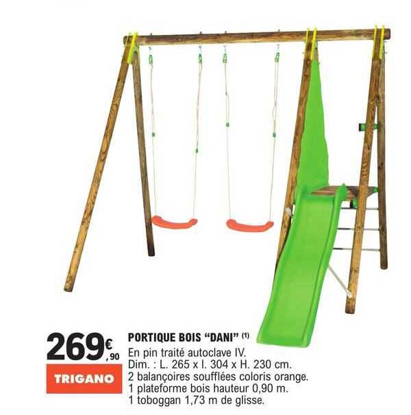 Portique Bois "dani"