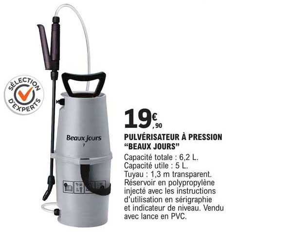 pulvérisateur à pression "beaux jours"