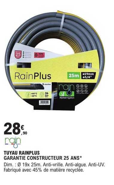 rain tuyau rainplus