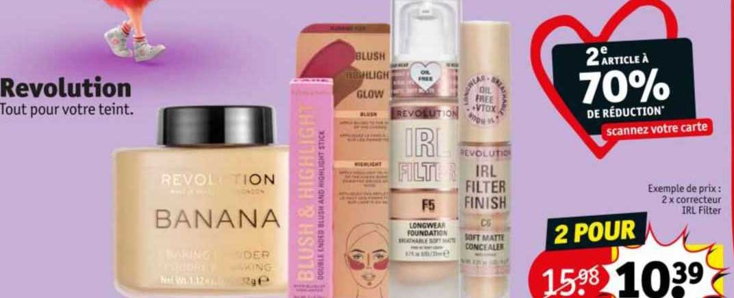revolution tout pour votre teint