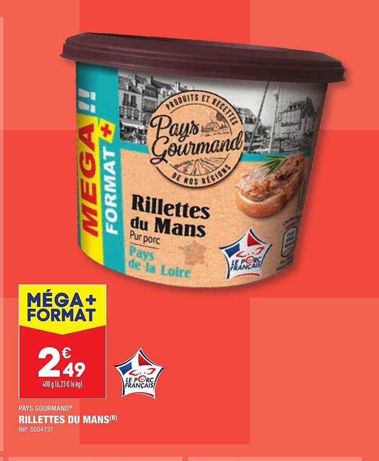 Rillettese Du Mans Pays Gourmand