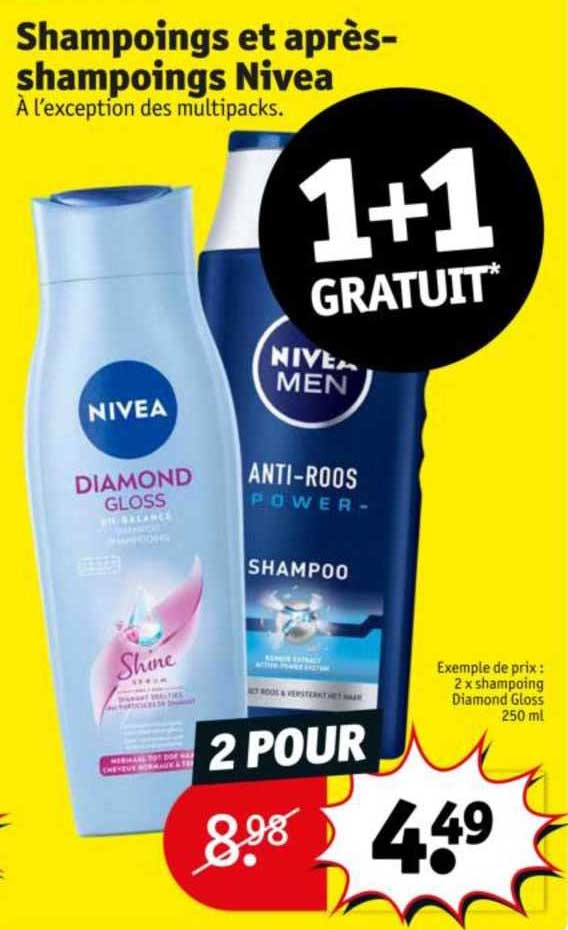 shampoings et après-shampoings nivea