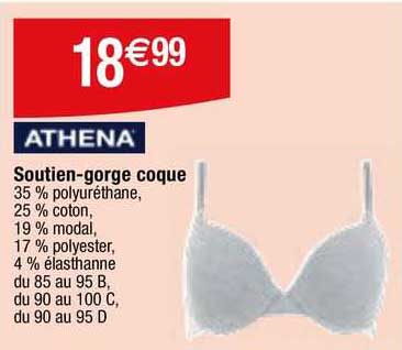 soutien gorge coque athena