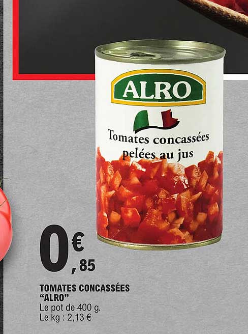 Tomates Concassées "alro"