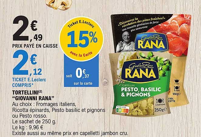 tortellini "giovanni rana"