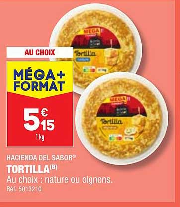 tortilla hacienda del sabor