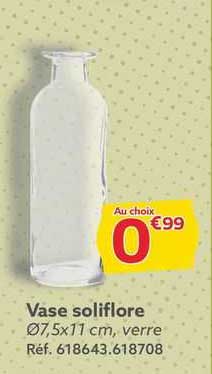 vase soliflore