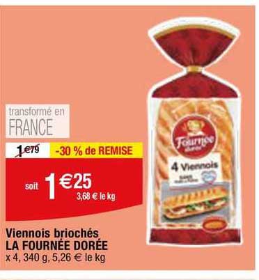 viennois briochés la fournée dorée