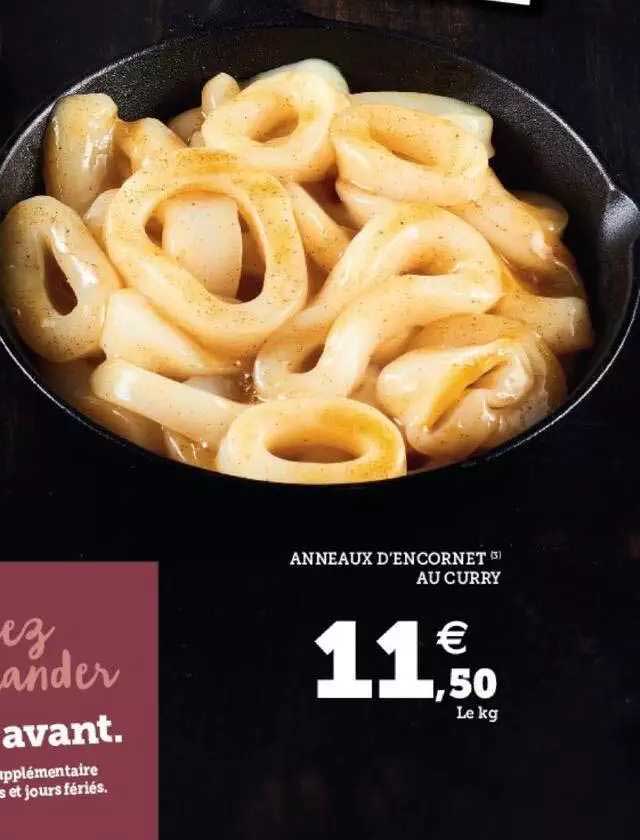 anneaux d'encornet au curry