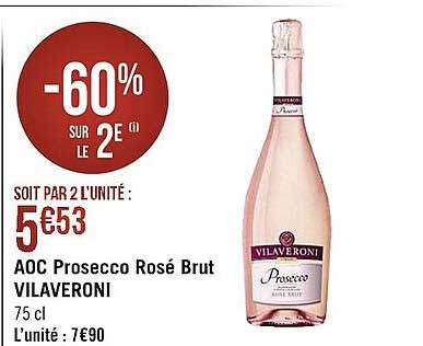 Aoc Prosecco Rosé Brut Vilaveroni