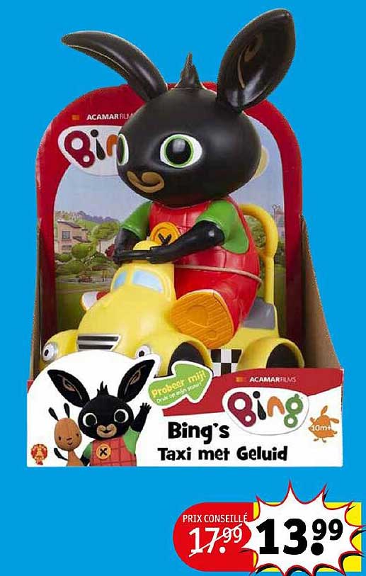 bing's taxi met geluid