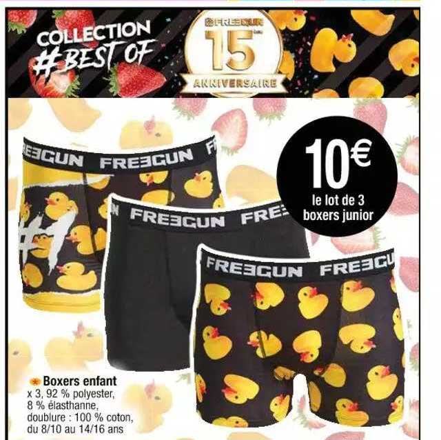 Boxers Enfant Freegun