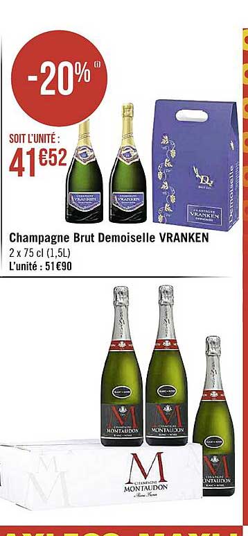 Champagne Brut Demmoiselle Vranken