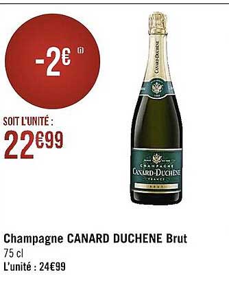 champagne canard duchêne brut