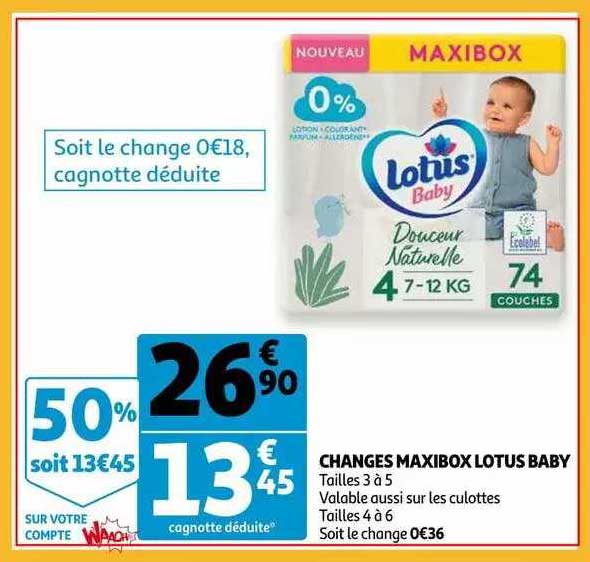 changes maxibox lotus baby