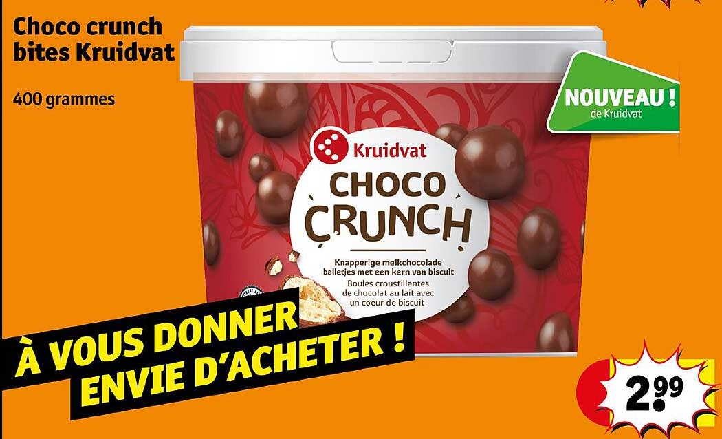 choco crunch bites kruidvat