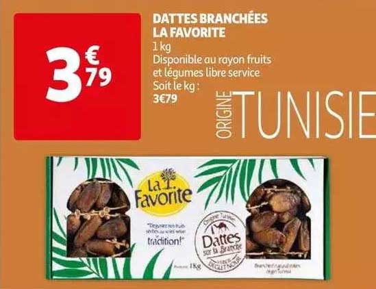 dattes branchées la favorite
