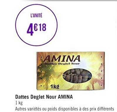 dattes deglet nour amina