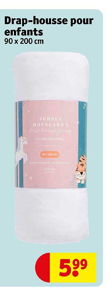 drap-housse pour enfants