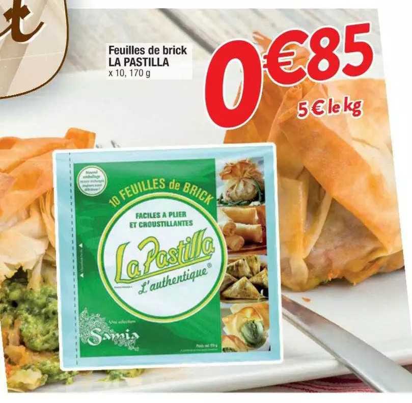 feuilles de brick la pastilla