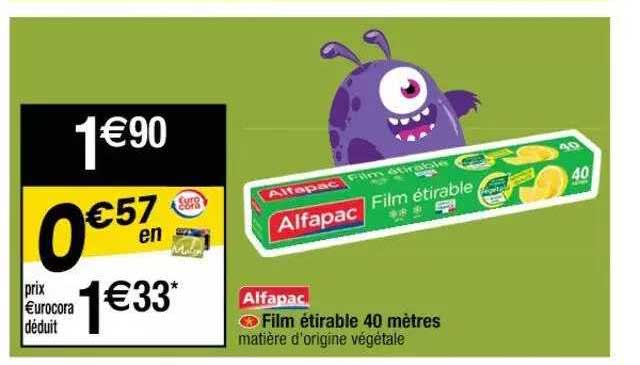 film étirable 40 mètres alfapac