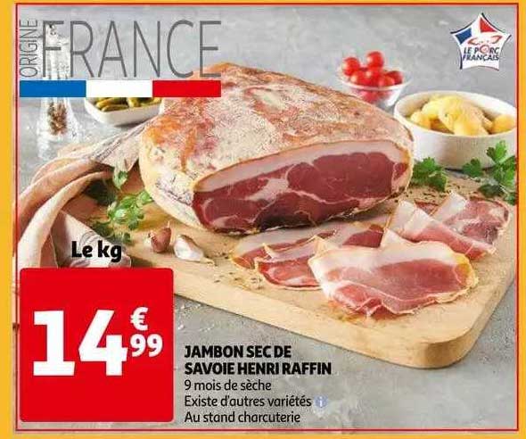 Jambon Sec De Savoie Henri Raffin