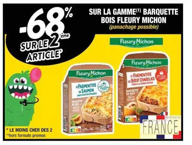 La Gamme Barquette Bois Fleury Michon