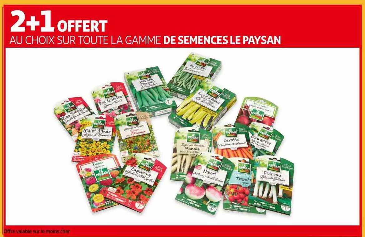 la gamme de semences le paysan