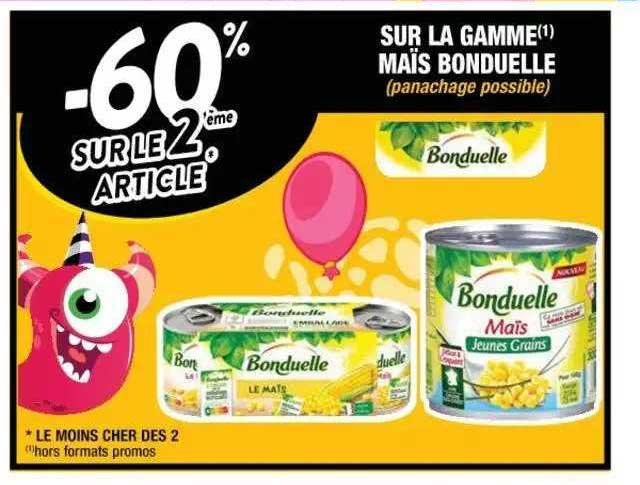 La Gamme Maïs Bonduelle