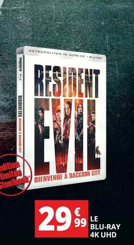 le blue-ray 4k uhd residentevil