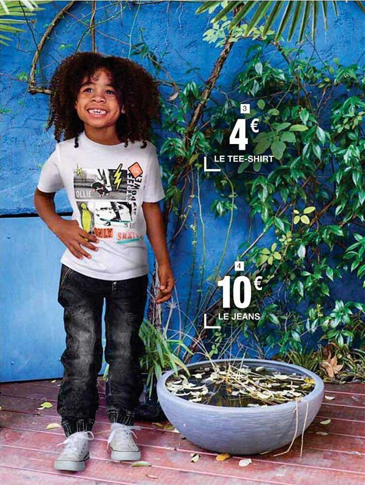 le tee-shirt, le jeans