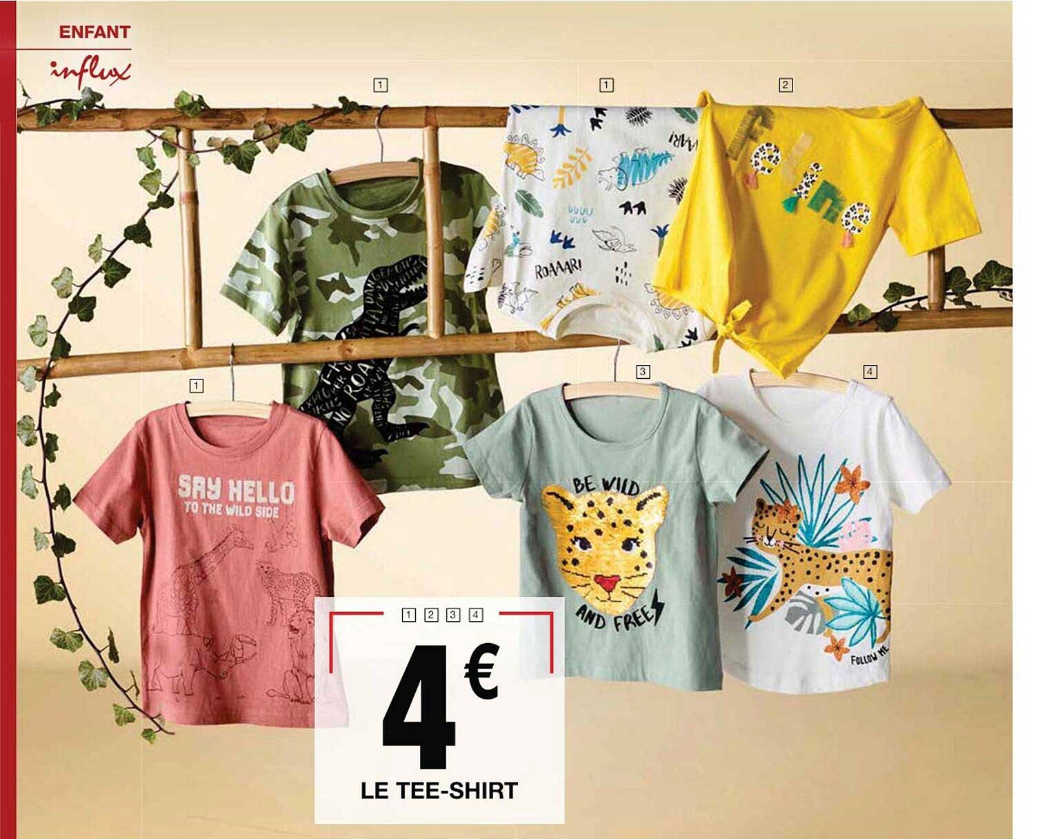 le tee-shirt influx