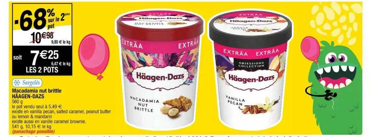 Macadamia Nut Brittle Häagen-dazs