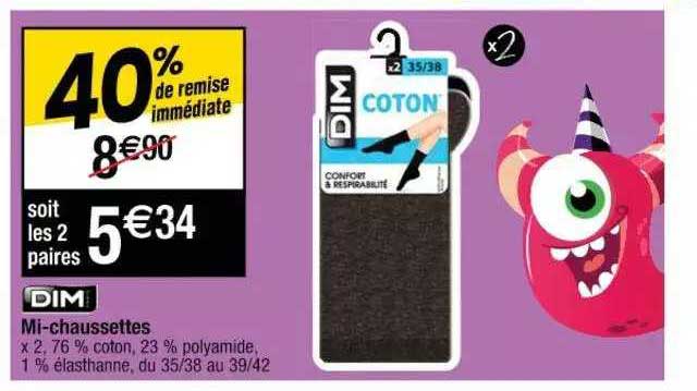 mi-chaussettes dim