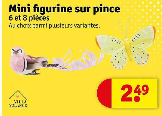 Mini Figurine Sur Pince