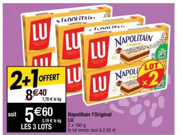 Napolitain D'original Lu