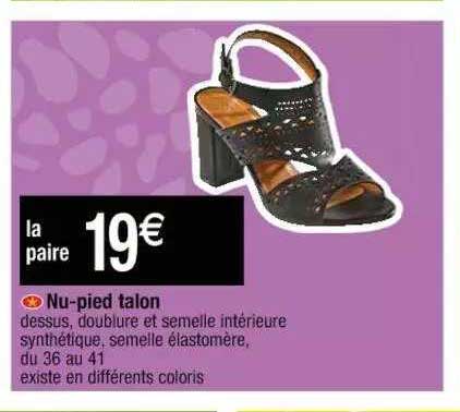 nu-pied talon