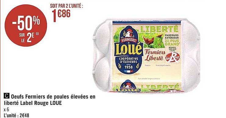 oeufs fermiers de poules élevées en liberté label rouge loué